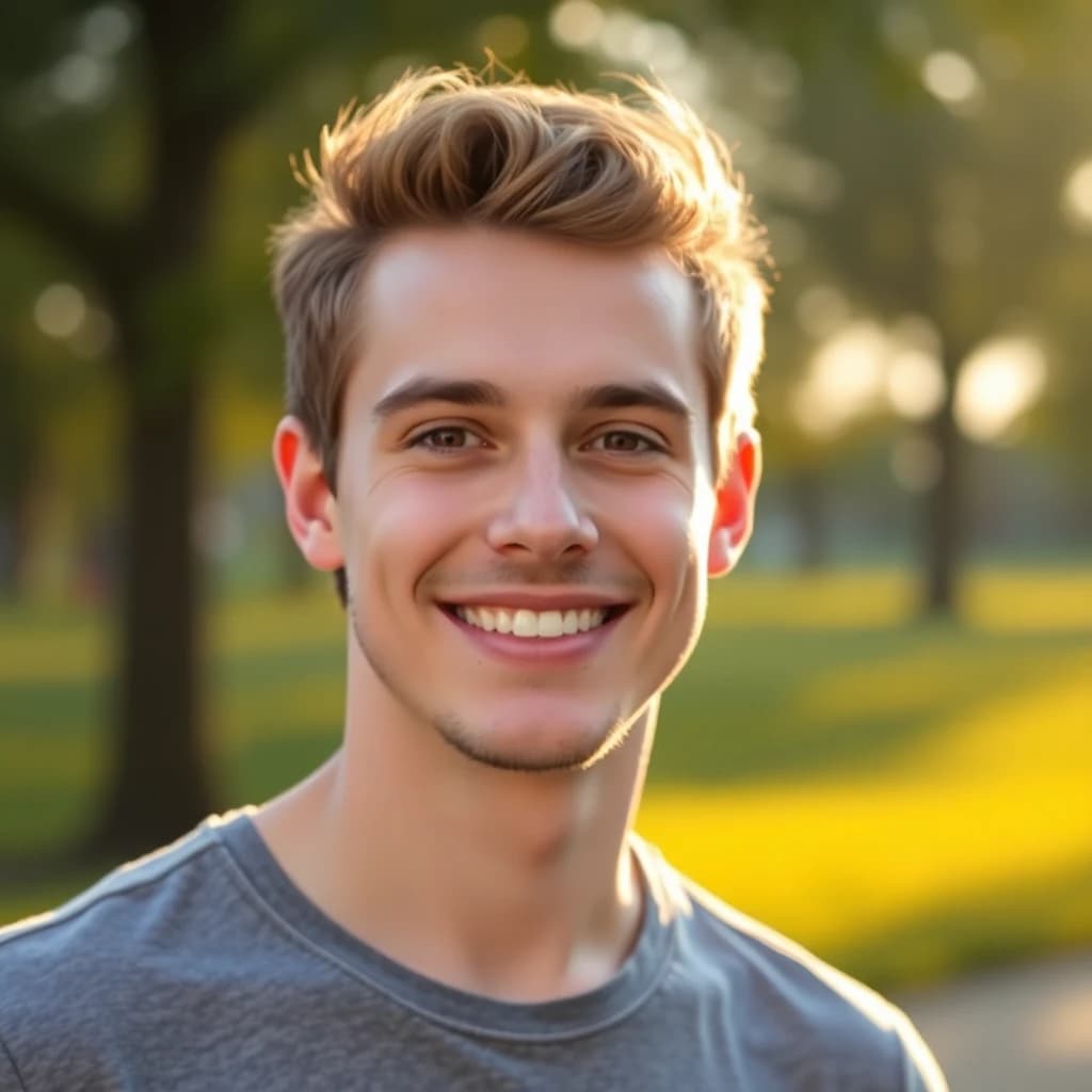 AI generated dating profile photo with natural look - SelfAI portrait