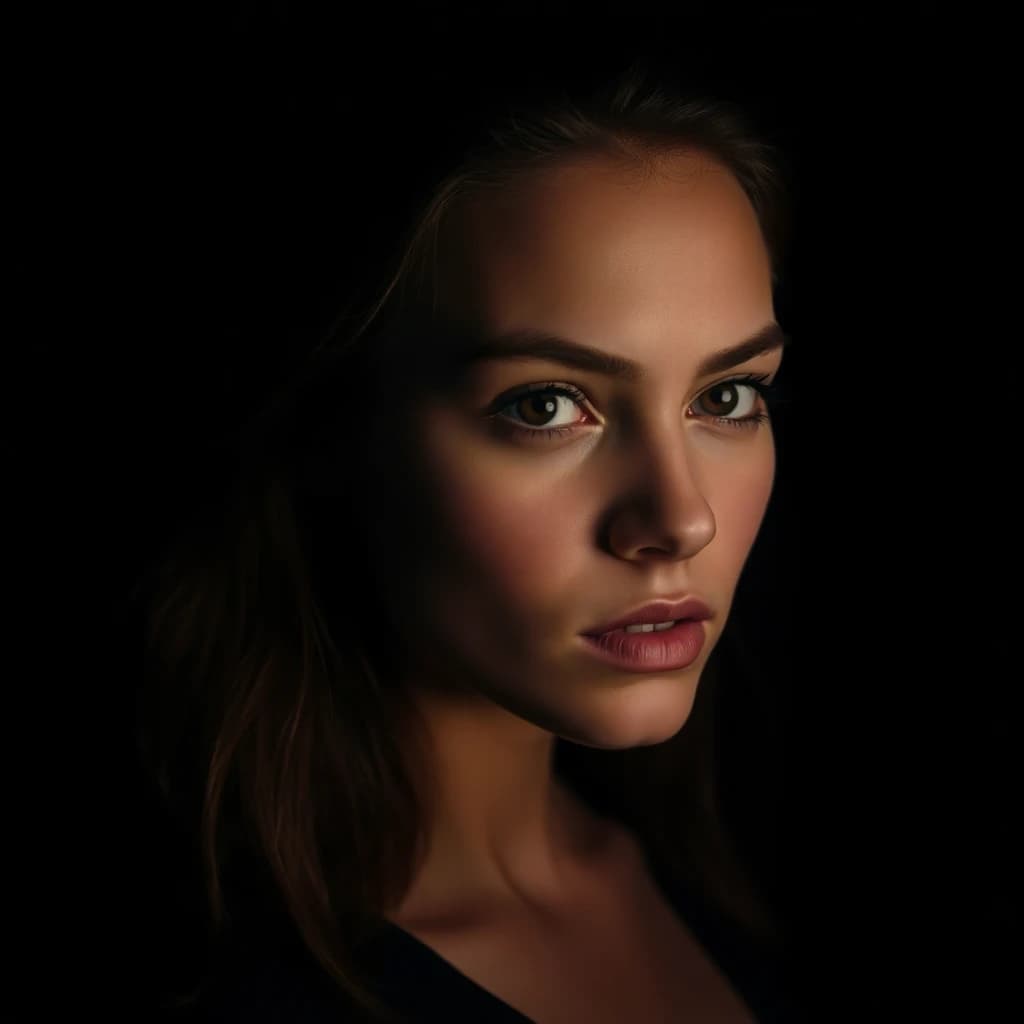 AI generated cinematic editorial portrait - SelfAI AI photo studio